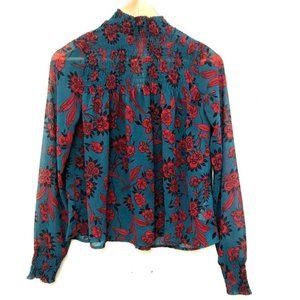 3/ $20 Abercrombie & Fitch Floral Blouse XS